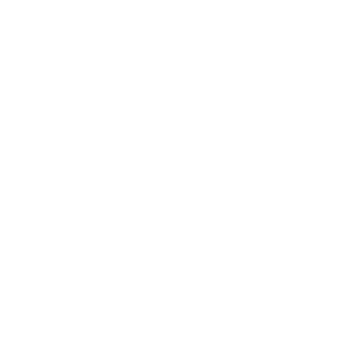 broken-chain-link-icon-happy-bun-peds. Two chain links breaking apart with motion lines, rendered in white line art on a transparent background.
