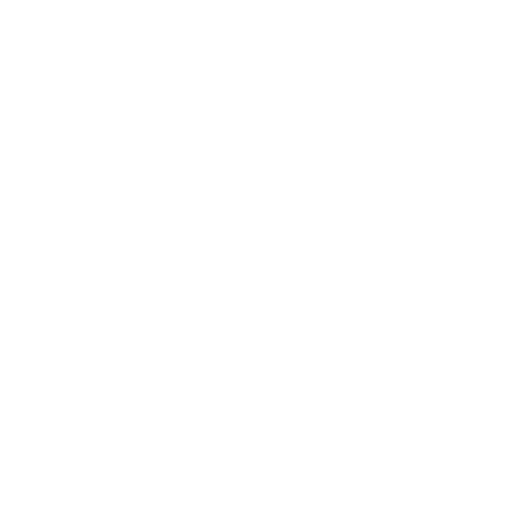 crescent-moon-and-stars-icon-happy-bun-peds. A crescent moon surrounded by stars of varying sizes, rendered in white line art on a transparent background.